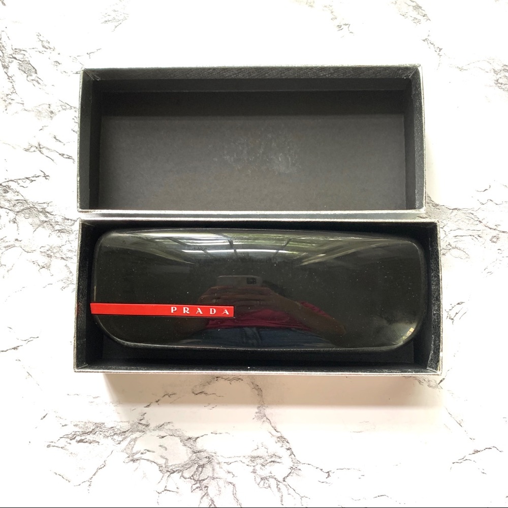 NWT PRADA LINEA ROSSA 64mm Cat Eye Sunglasses - Picture 6 of 9